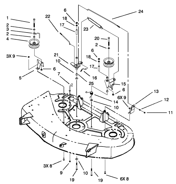 Pulley and Brake Assembly