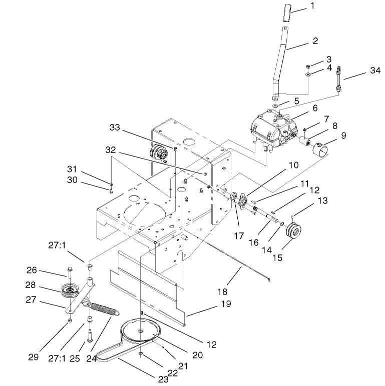 Transmission And Drive System Assembly