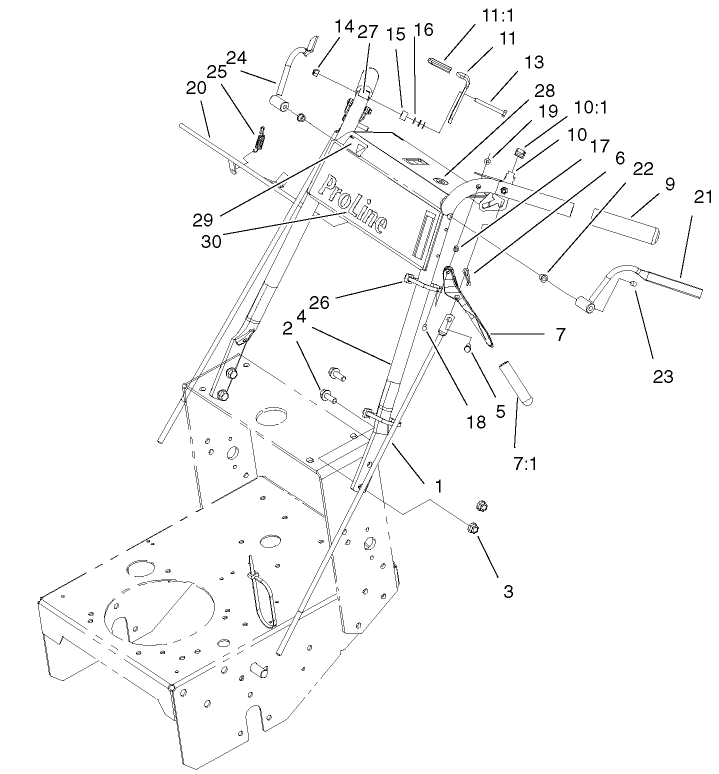 Upper Handle Assembly