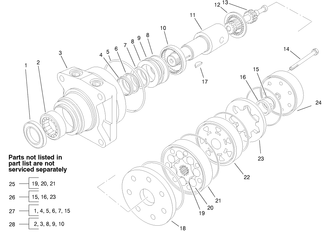 Hydraulic Motor Assembly No. 92-9199