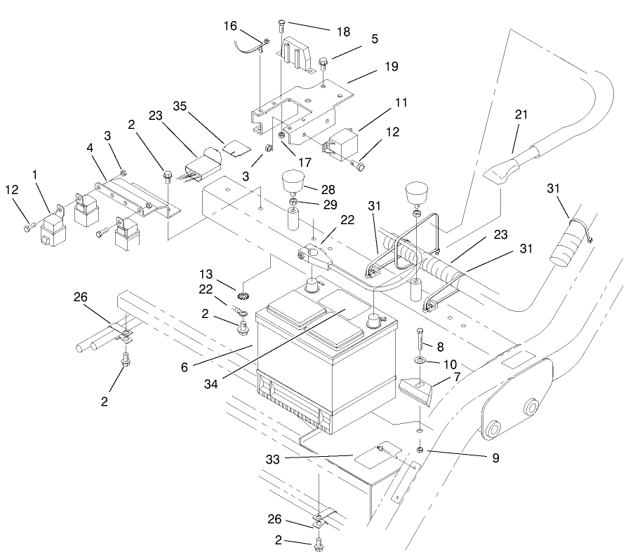 Electronics Installation Assembly