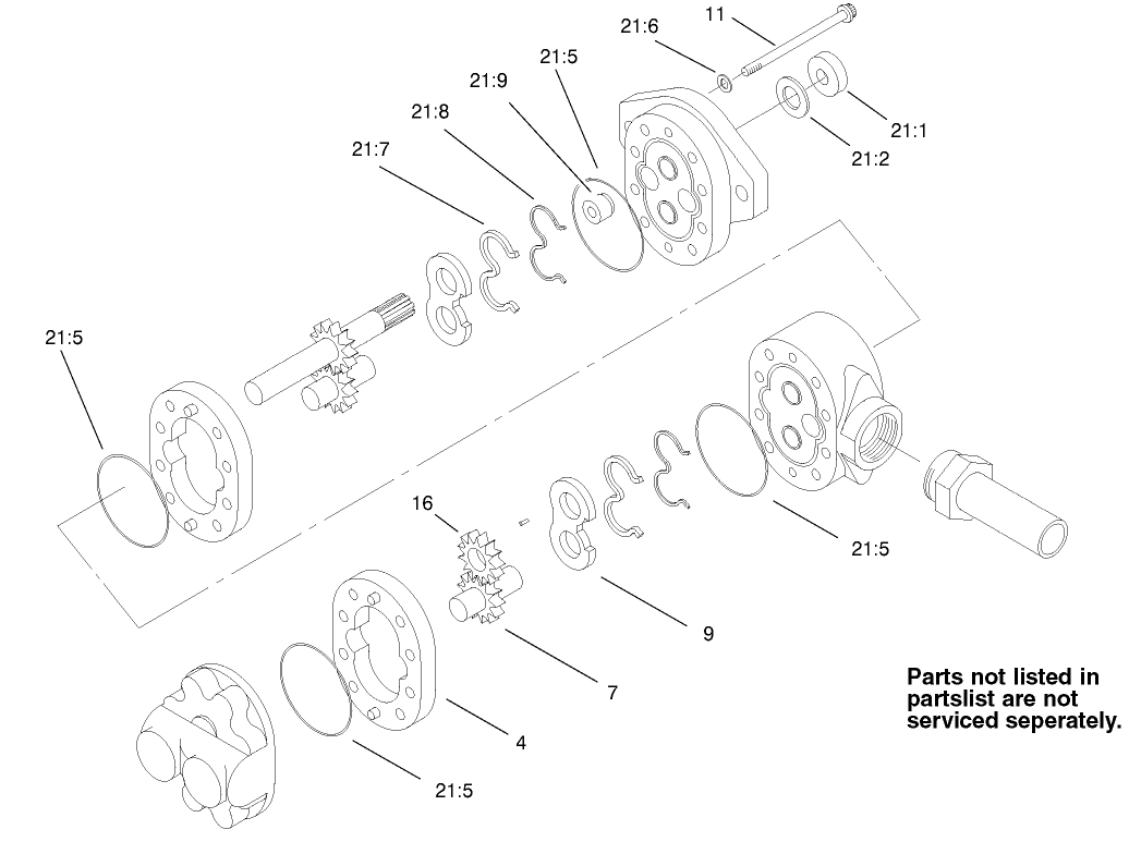 Gear Pump Assembly No. 104-7737