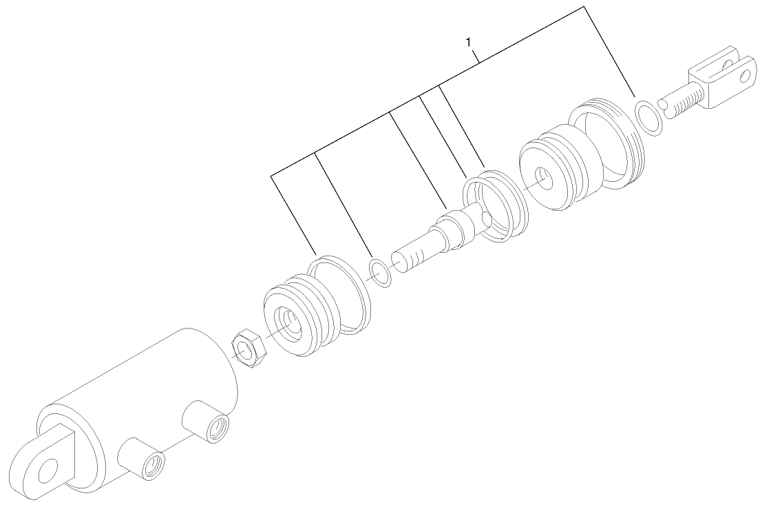 Hydraulic Cylinder Assembly No. 99-4263