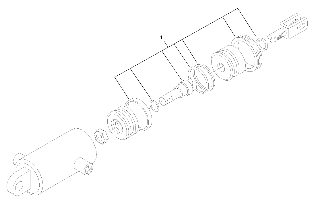 Hydraulic Cylinder Assembly No. 99-4262