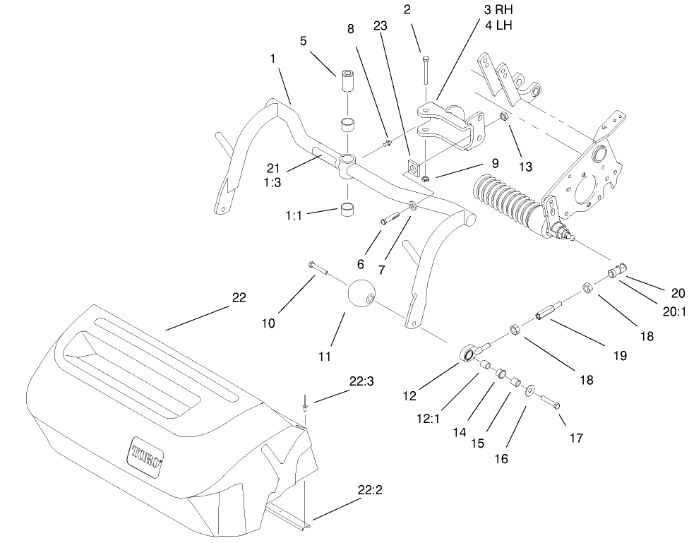 Center Pull Frame Assembly