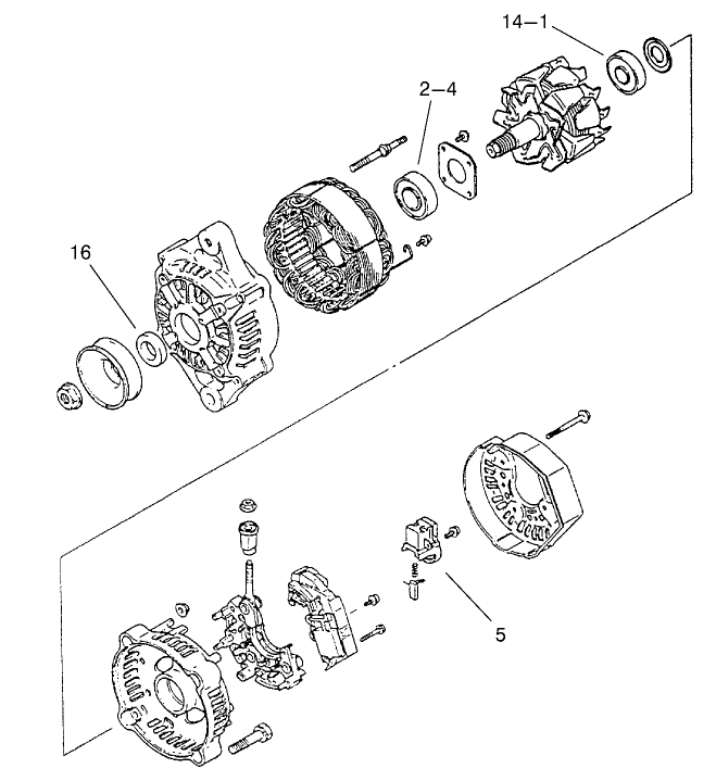 Alternator Assembly No. 99-9209