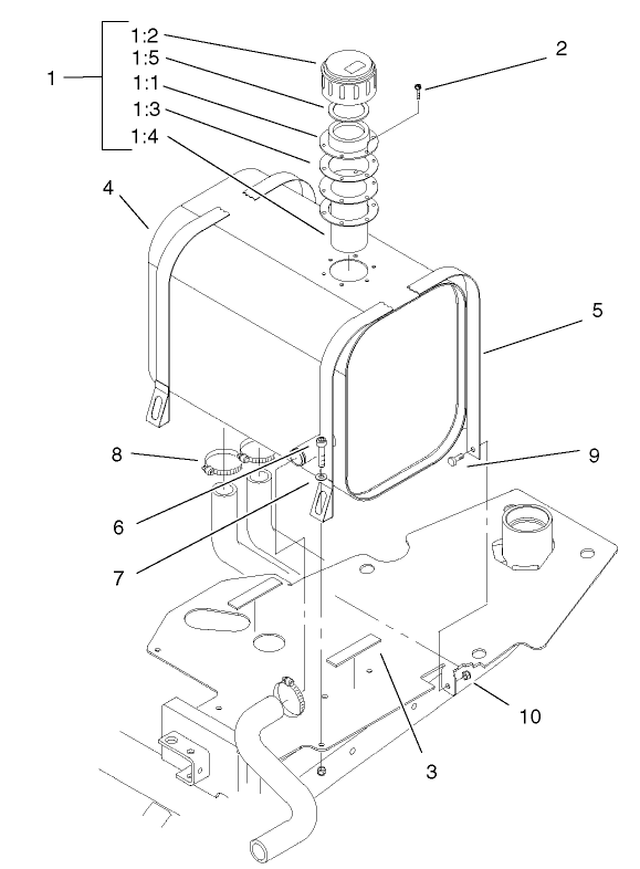 HYDRAULIC RESERVOIR ASSEMBLY