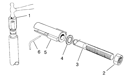 SPECIAL TOOLS BEARING REPLACEMENT TOOL KIT NO. TOR238900