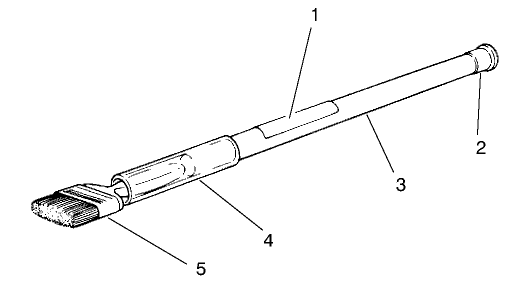 SPECIAL TOOLS BACKLAPPING BRUSH ASSEMBLY NO. 29-9100