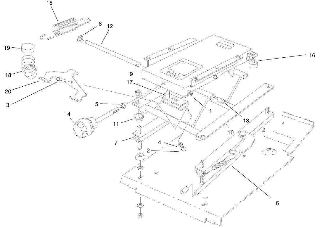 Mini Suspension Assembly No. 76-1970