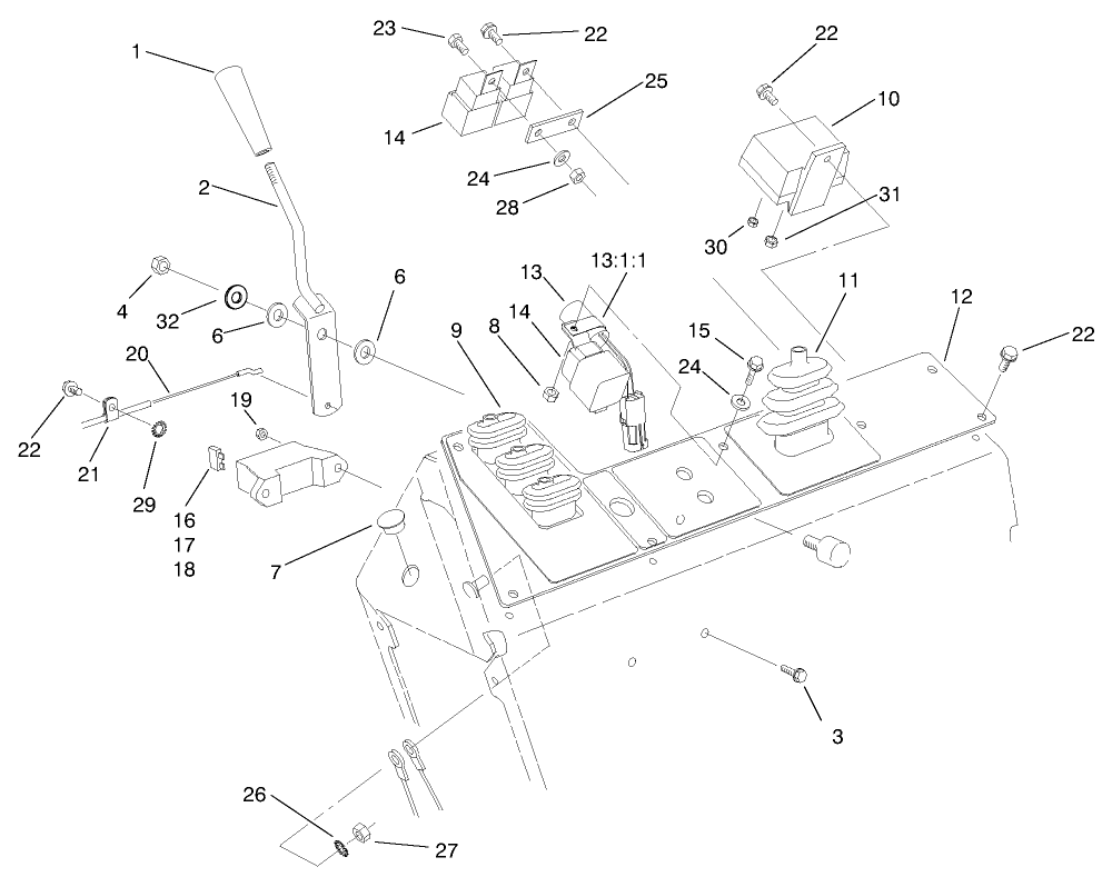 Control Console Assembly