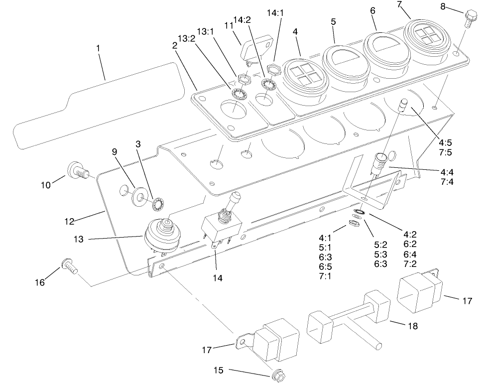 Gage Panel Assembly