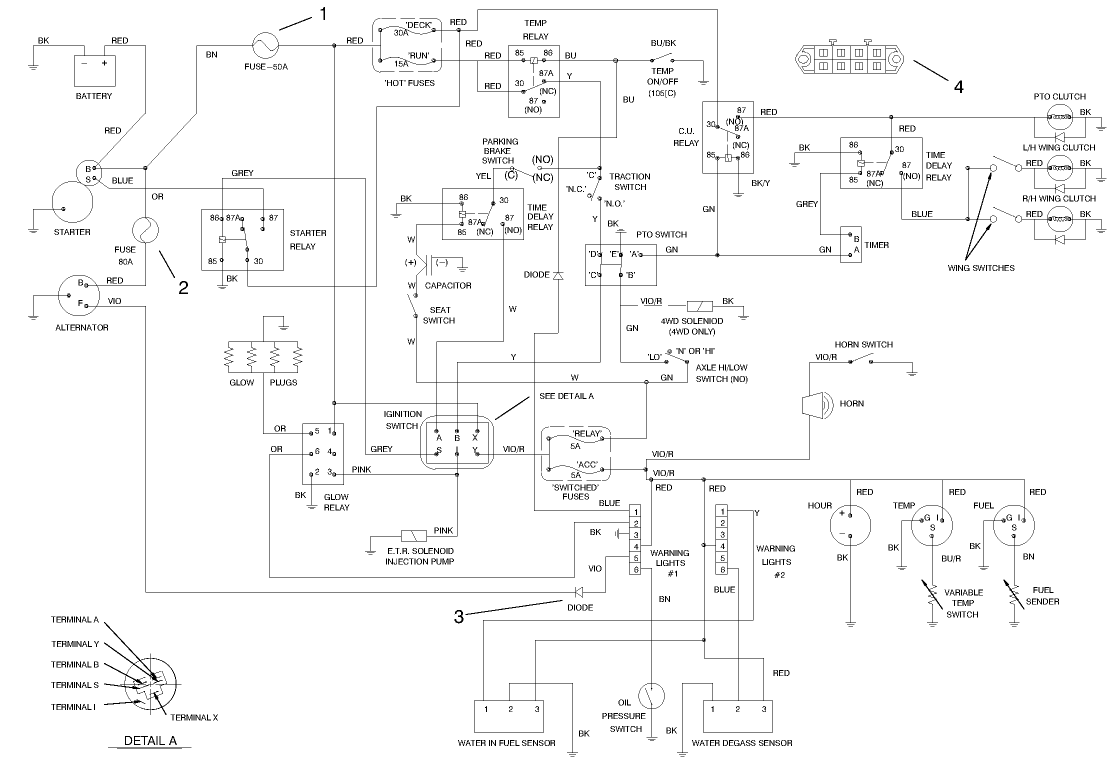 Electrical Schematic Assembly No. 104-7414