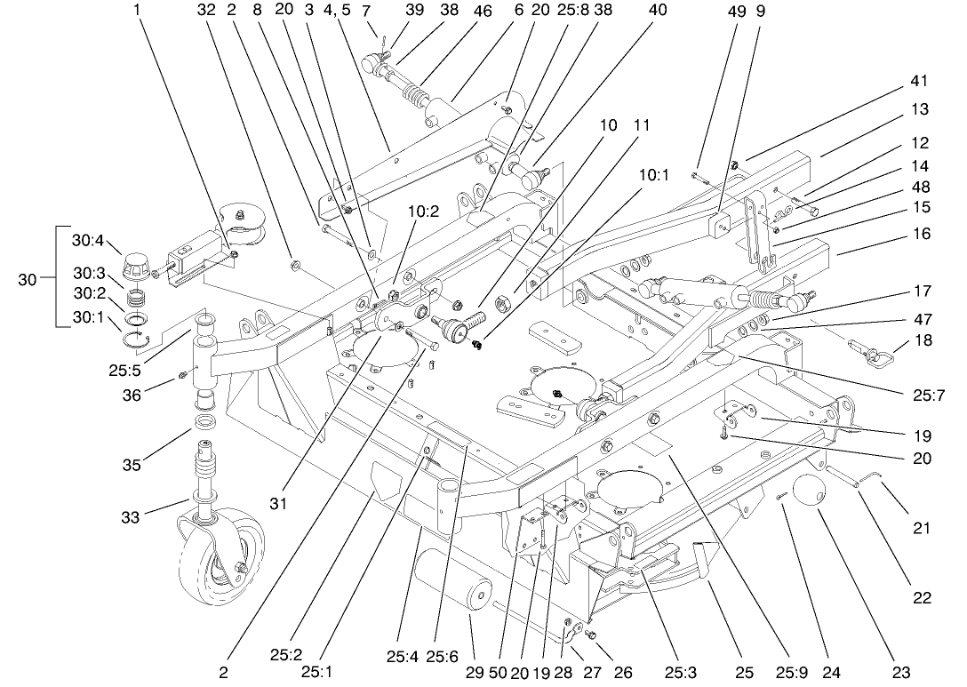 Center Deck Assembly