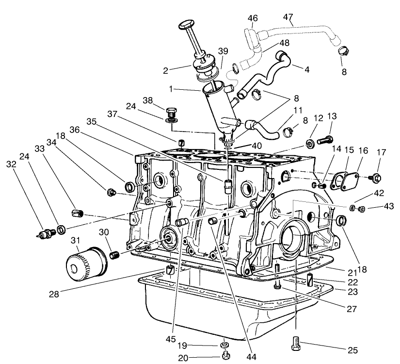 Crankcase Assembly