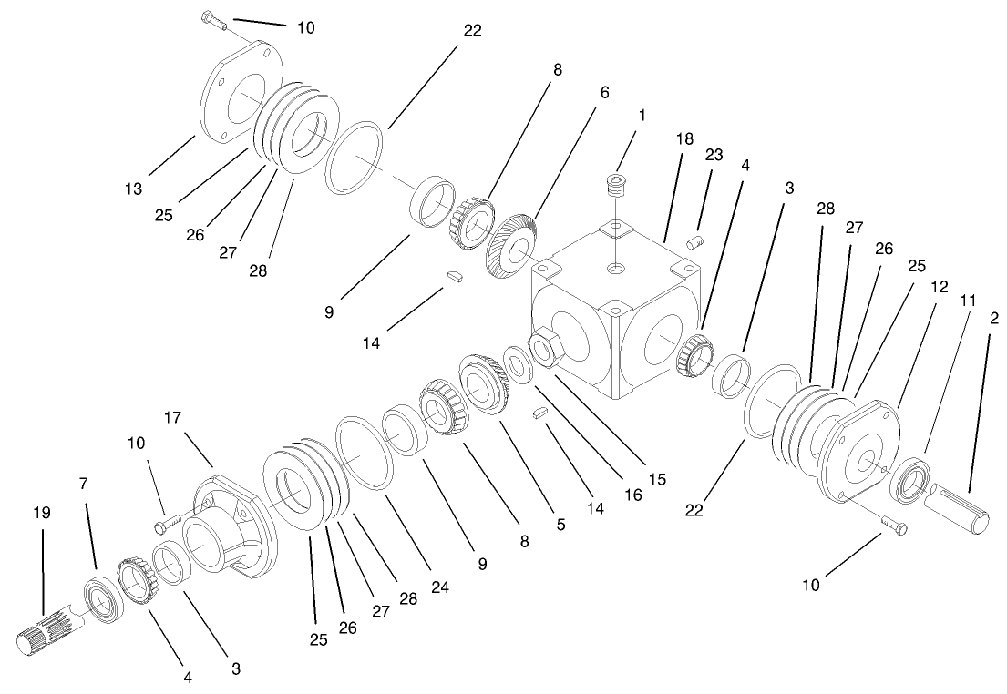 Gear Box Assembly No. 104-3441