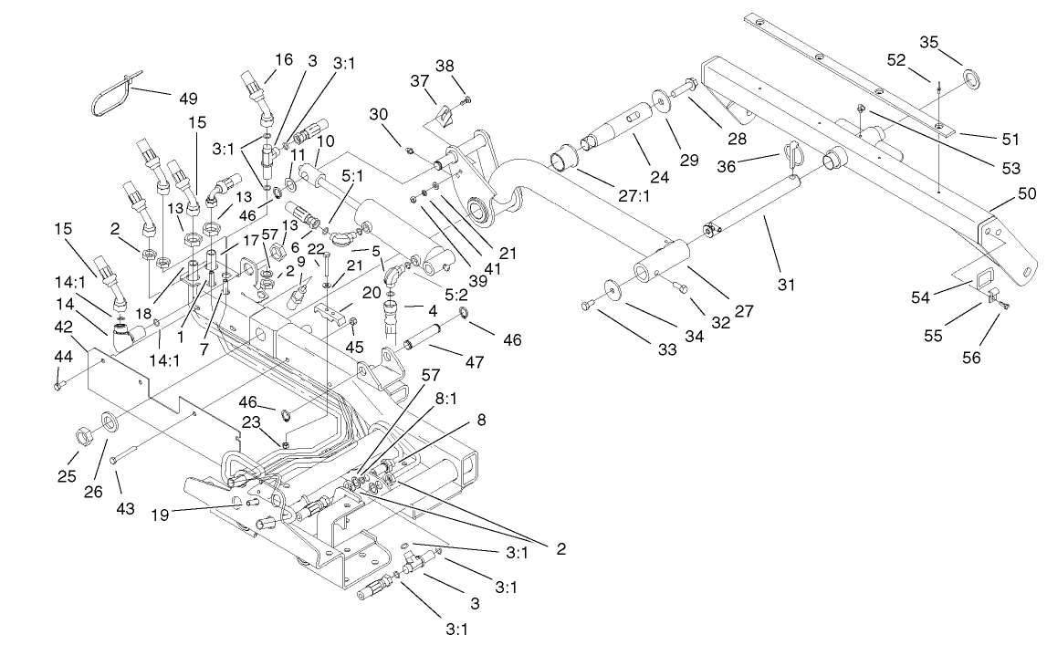 Rear Liftarm Assembly