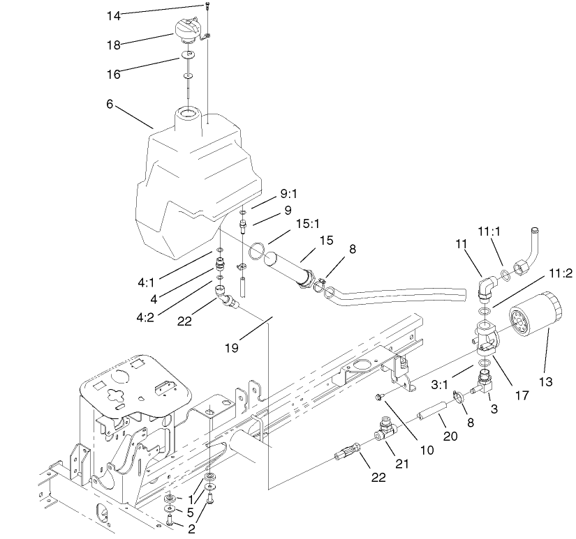 Hydraulic Tank Assembly