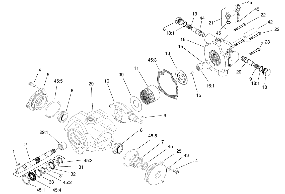 Piston Pump Assembly No. 104-4832