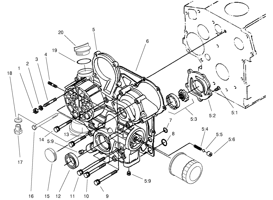 Grease and Oil Filter Assembly