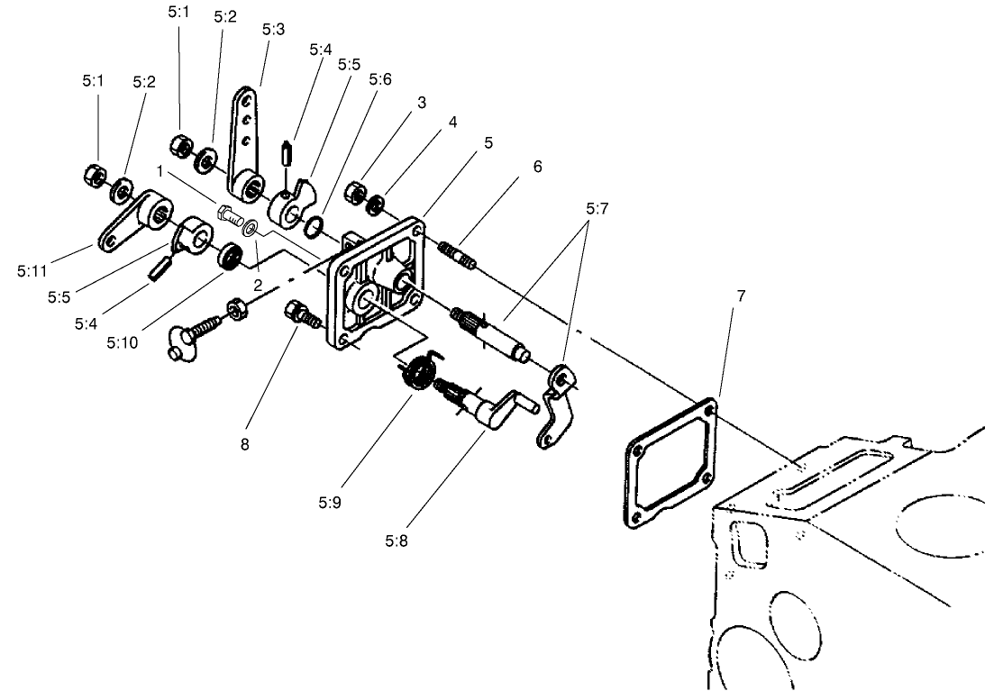 Speed Control Plate Assembly