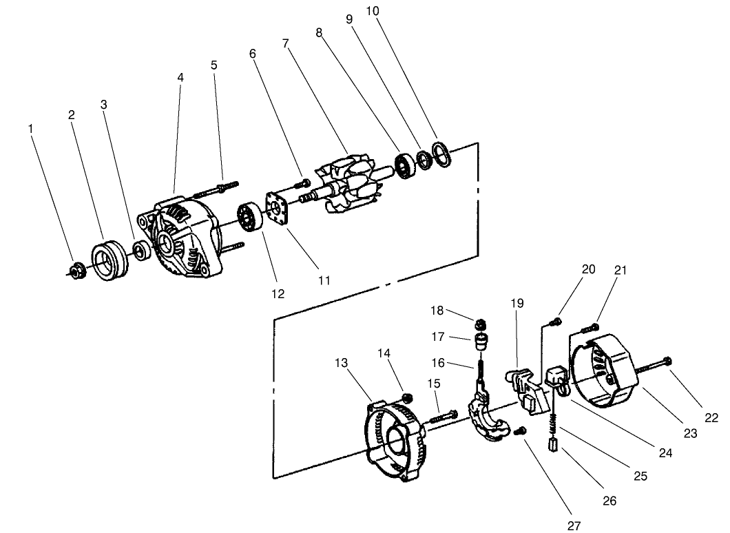 Alternator Assembly No. 98-9474