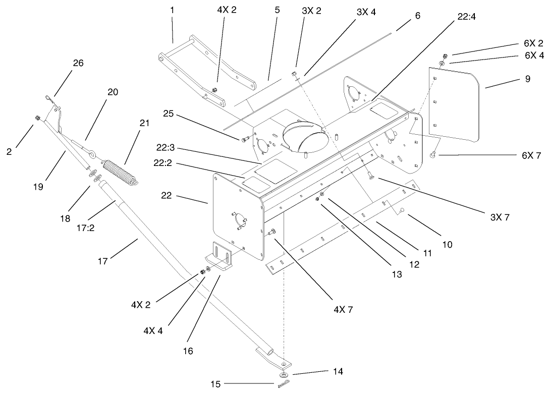Housing And Attachment Assembly