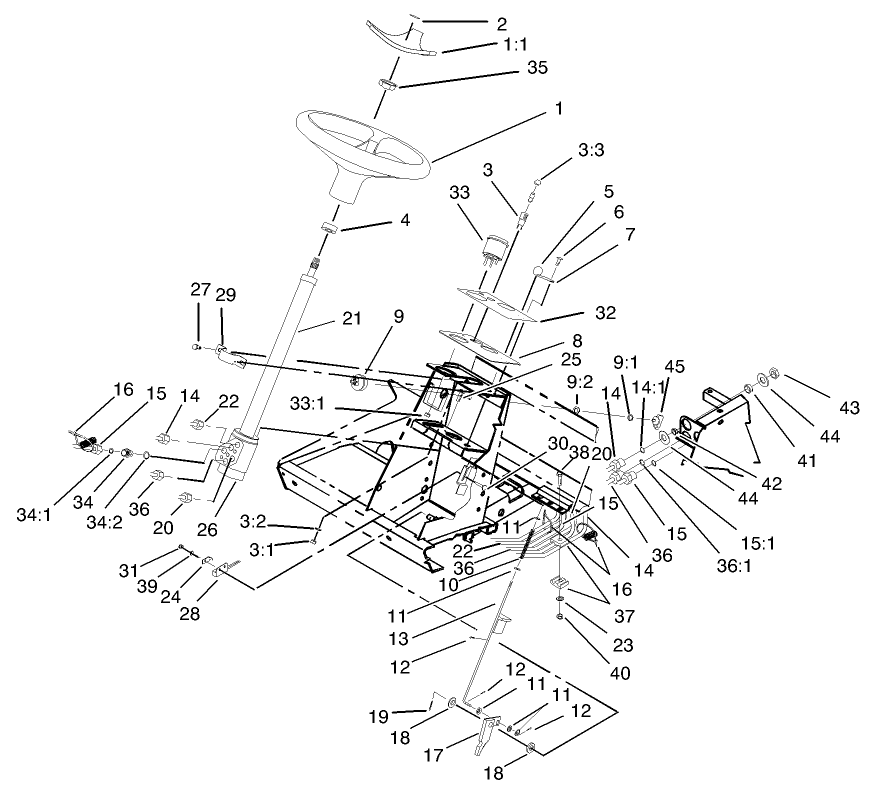Steering Tower Assembly