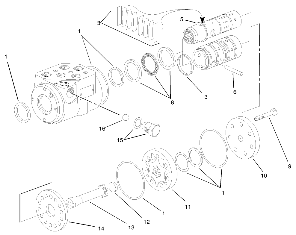 Steering Valve Assembly No. 99-8959