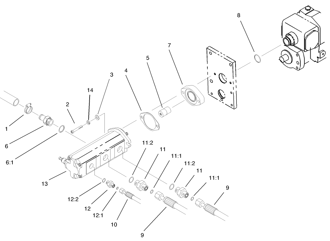 Gear Pump Installation Assembly