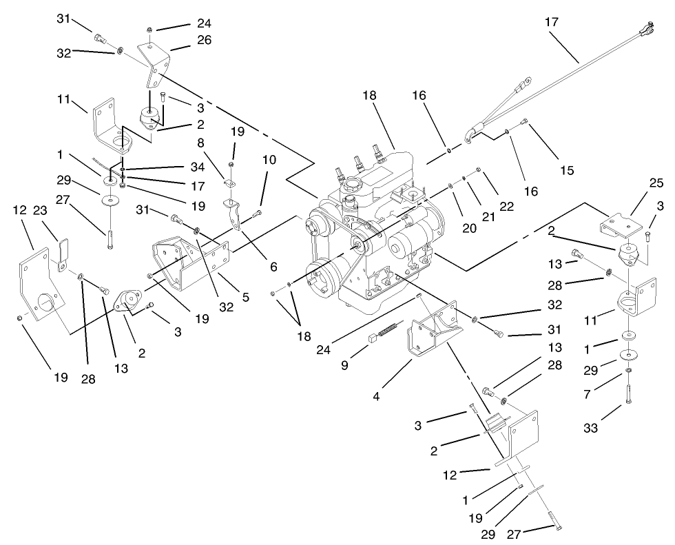 Engine Installation Assembly
