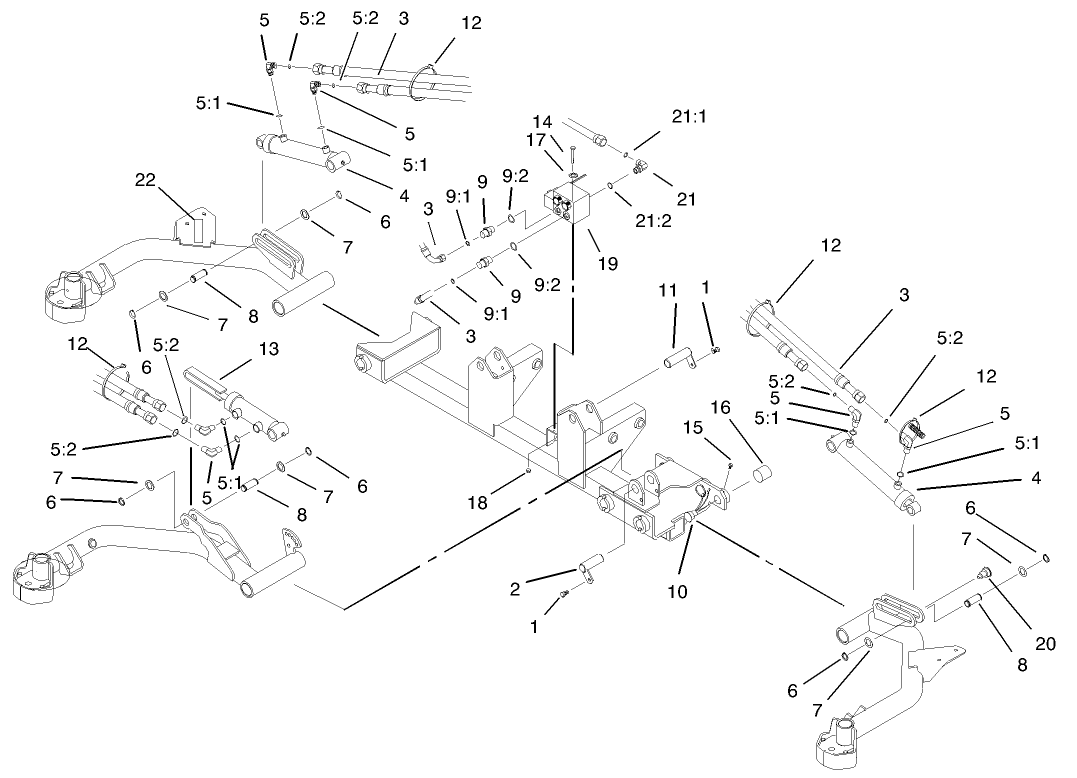 Front Lift Circuit Assembly