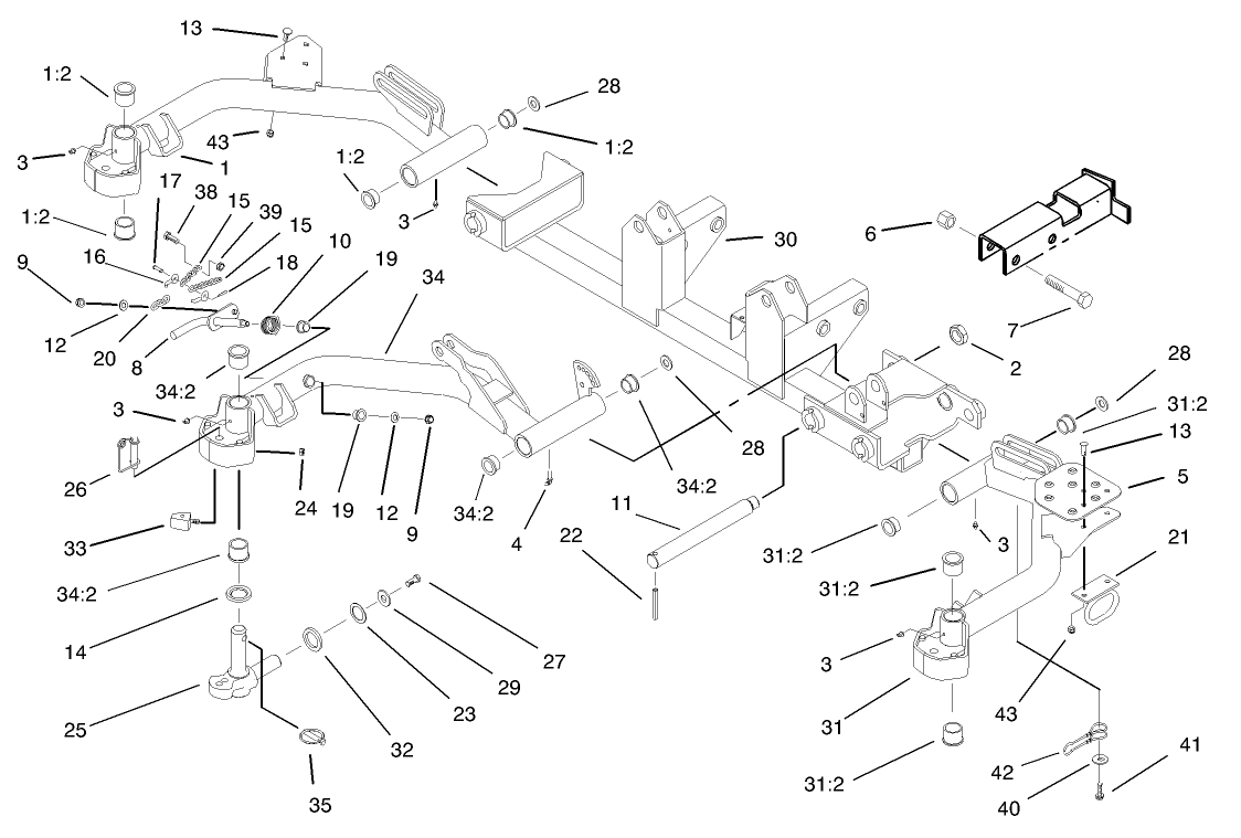 Front Lift Arm Assembly