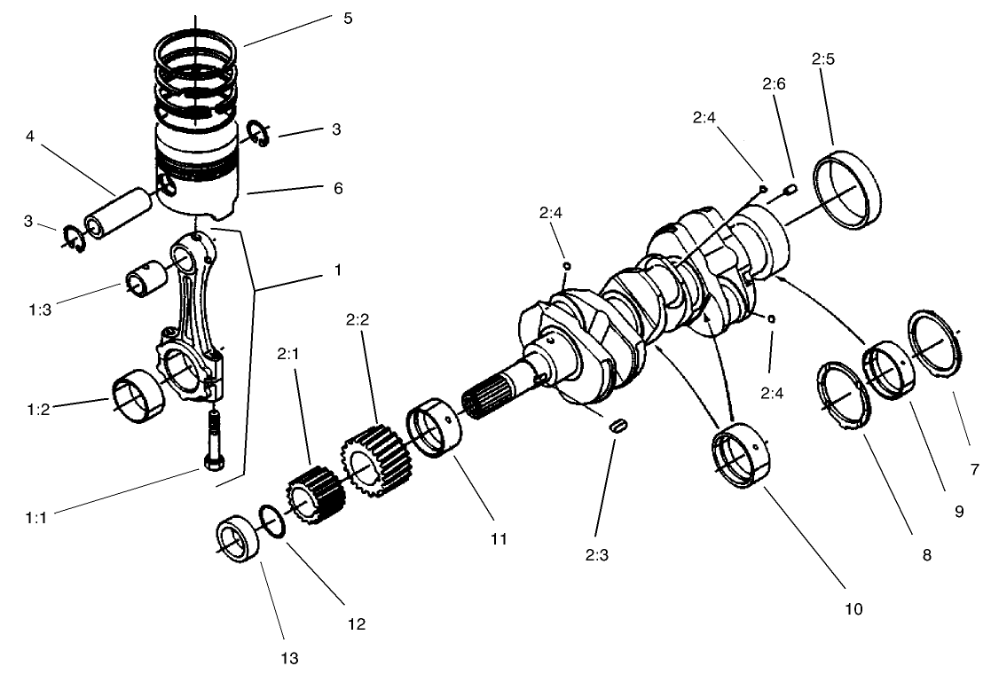 Piston & Crankshaft Assembly