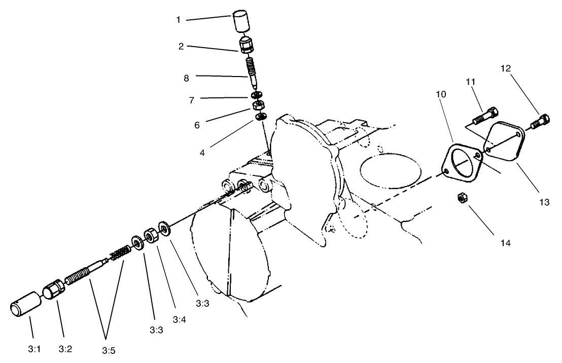 Engine Stop Lever Assembly