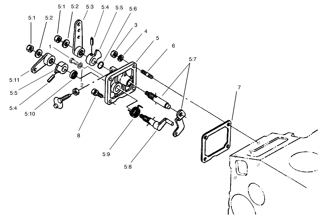 Speed Control Plate Assembly