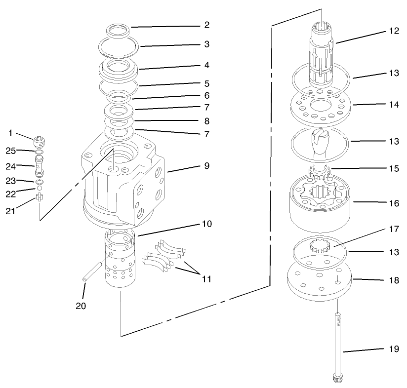 Power Steering Valve Assembly No. 92-9748