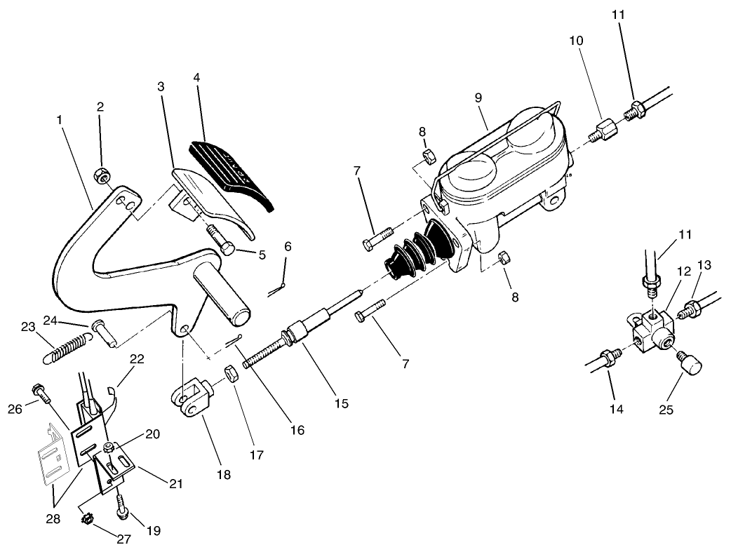 Service Brake Assembly