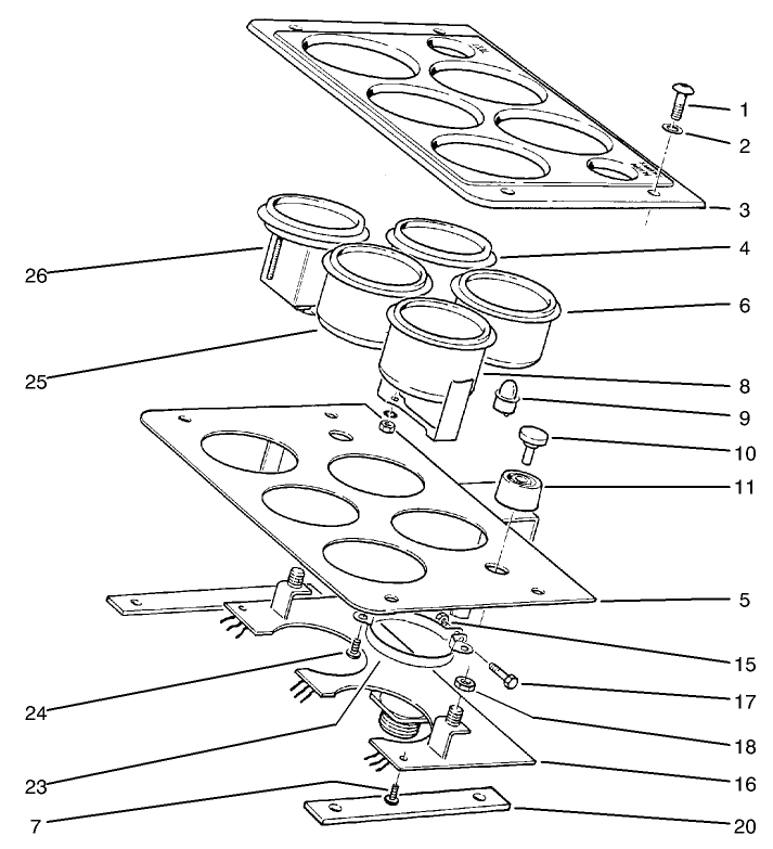 Upper Control Panel Assembly