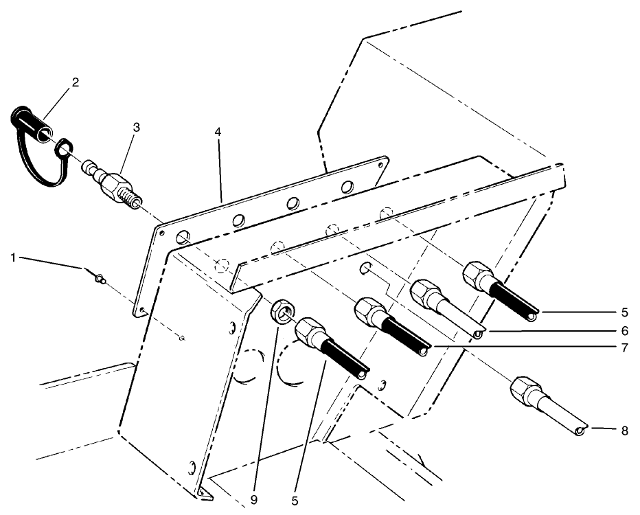 Hydraulic System Diagonostic Panel Assembly