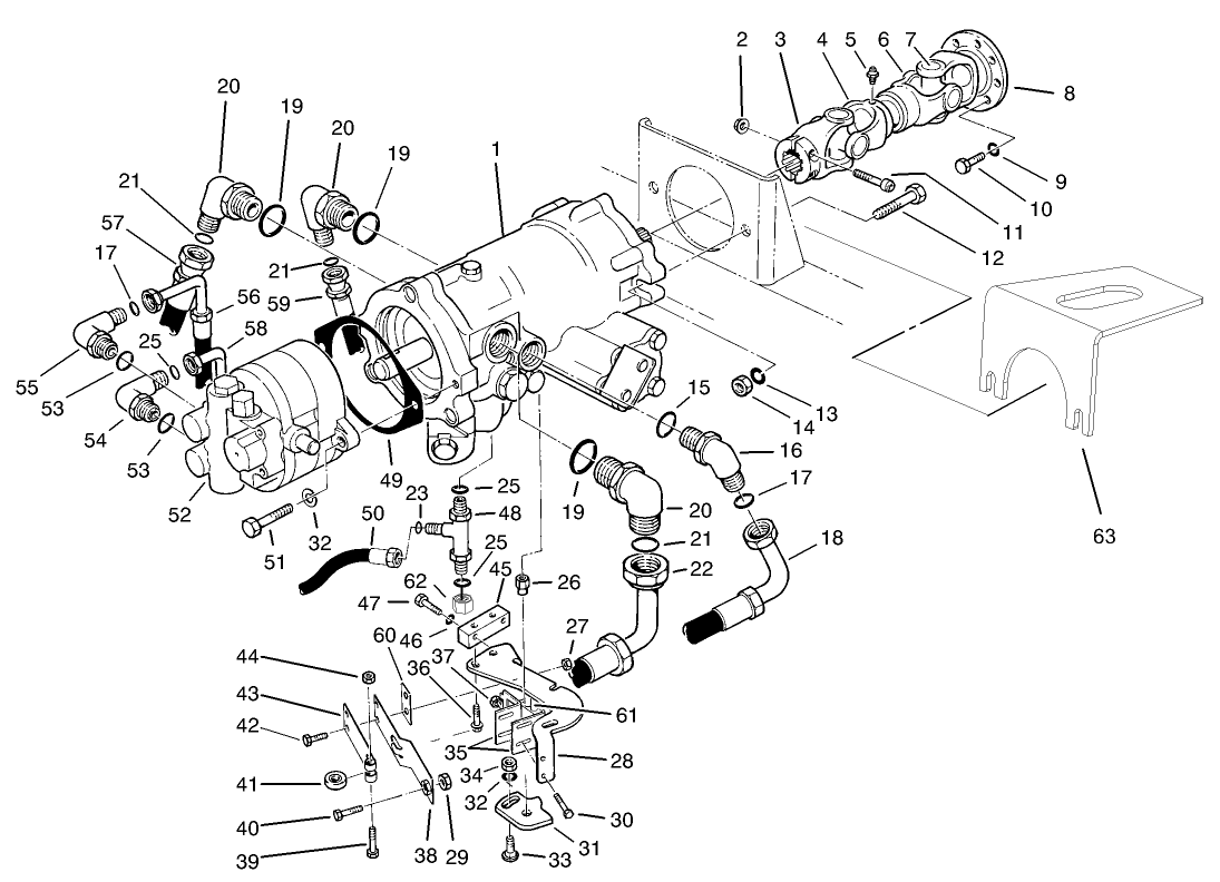 Variable Displacement Pump Installation