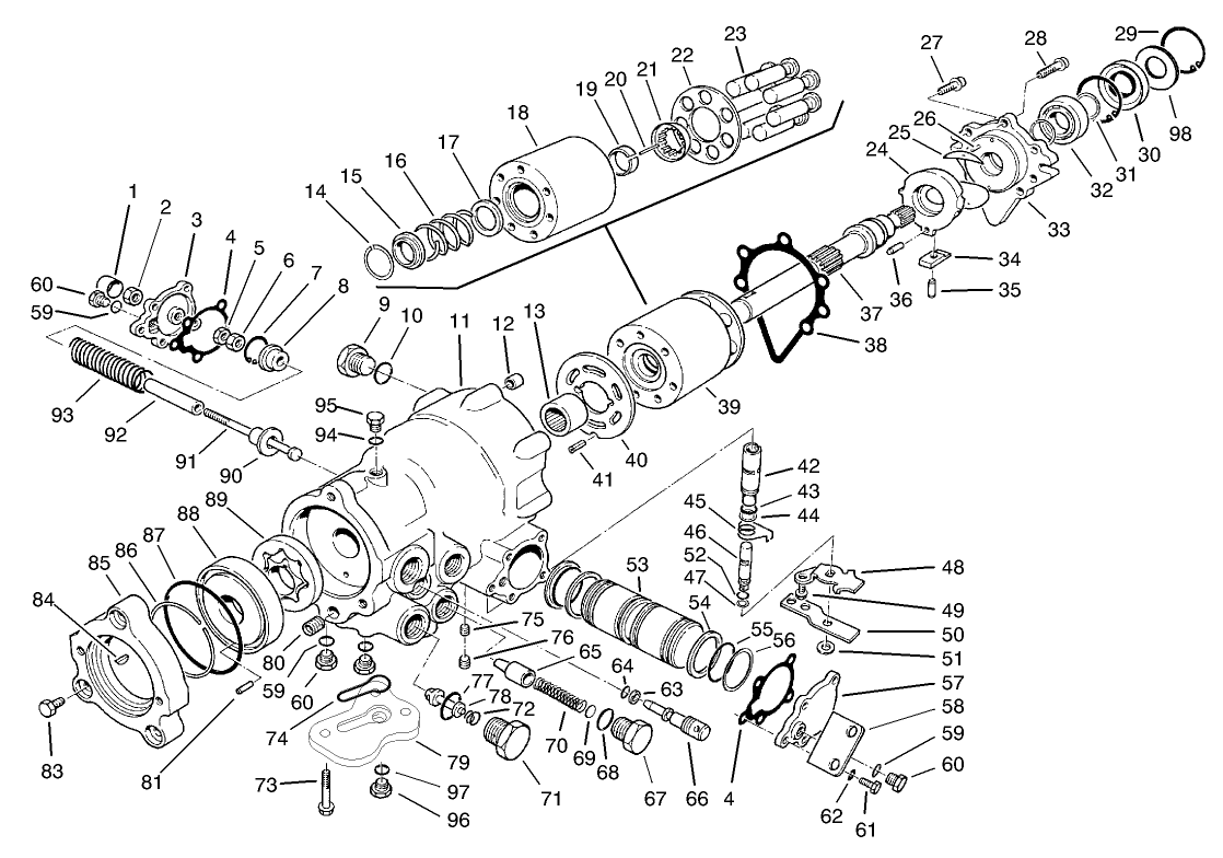 Variable Displacement Pump No. 93-9322