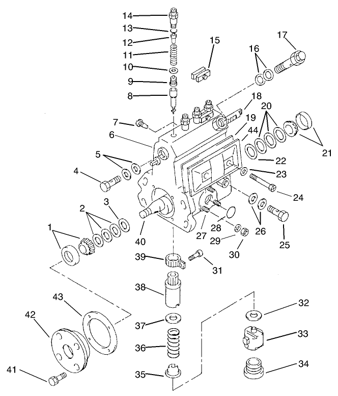 Injection Pump Assembly