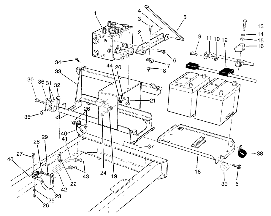 Battery Frame Assembly