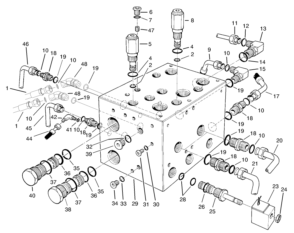 Pto Manifold Assembly
