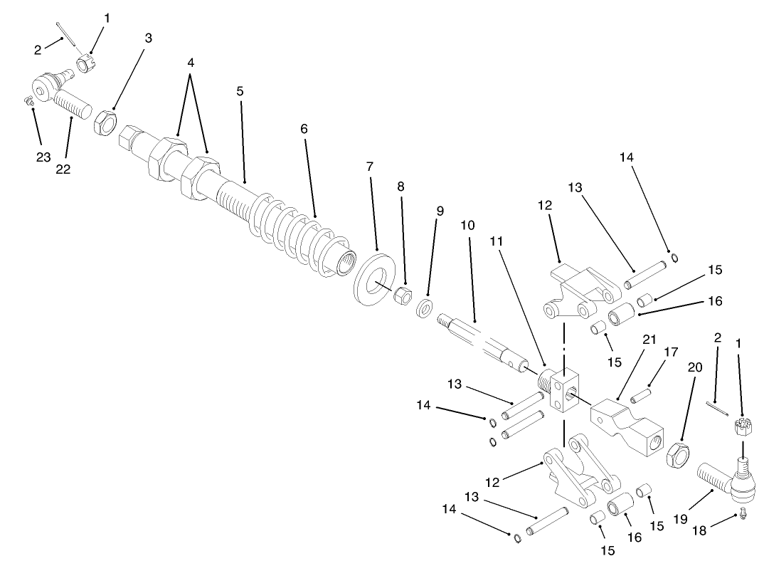 Wing Deck Latch Assembly