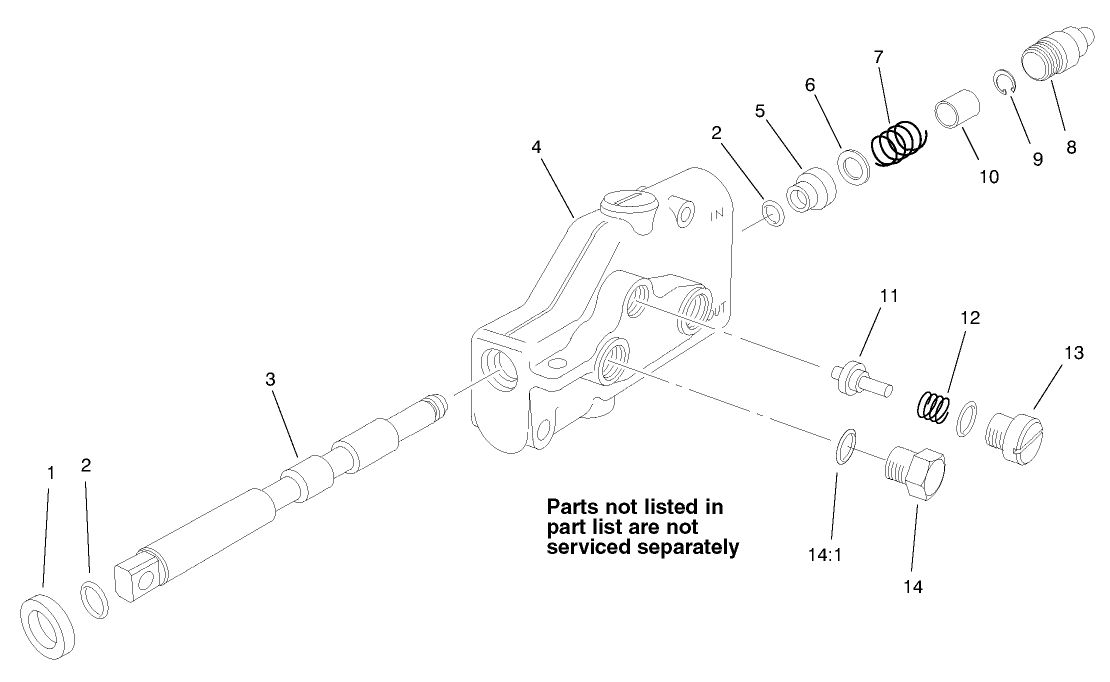 Lift Valve Assembly No. 63-7960