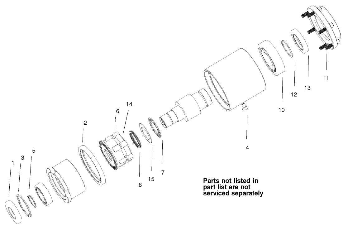 Bi-Directional Clutch Assembly No. 95-6296 (only On: 30242)