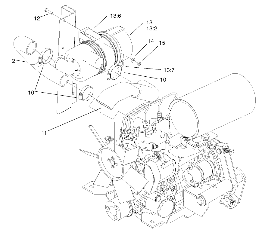Engine Installation Assembly