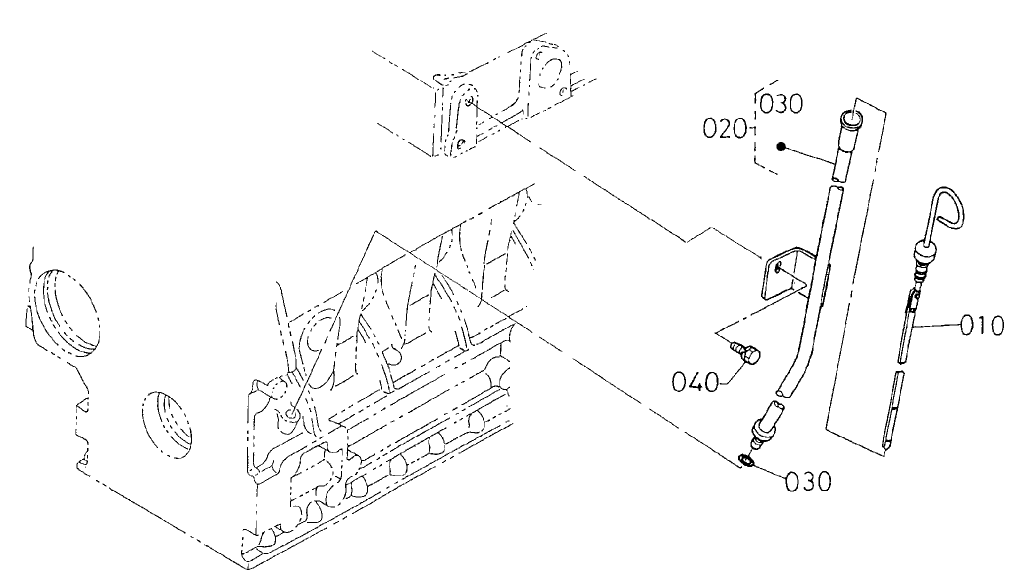Dipstick And Guide Assembly